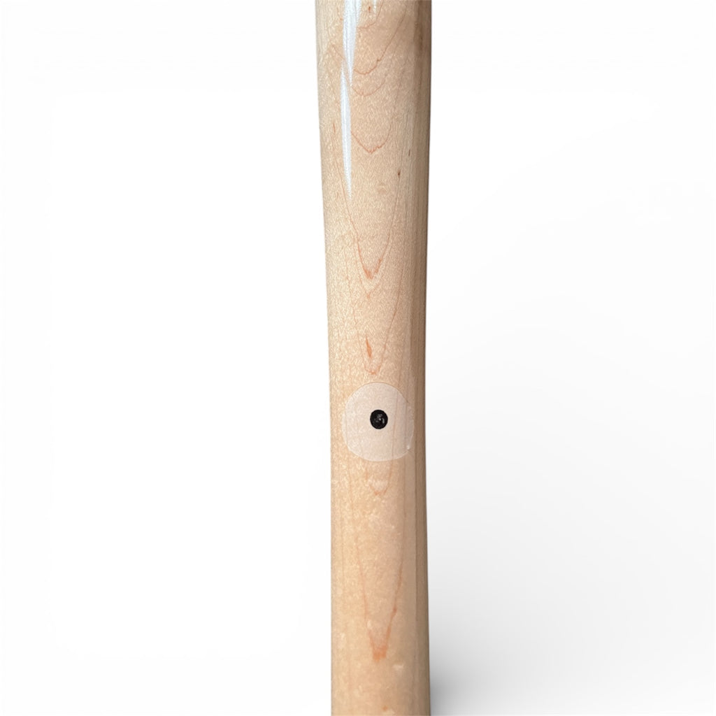 Premium Maple Wood Baseball Bat - Wood Vanished - Bear Bones
