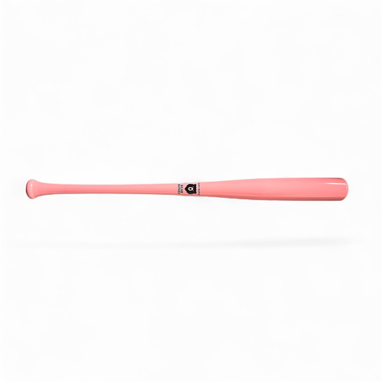 Hard Maple Wood Baseball Bat - Pink - Bear Bones Bats