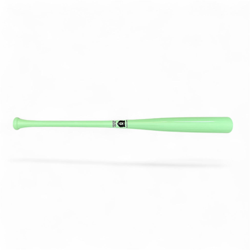 Premium Maple Wood Baseball Bat - Mint Green - Bear Bones Bats